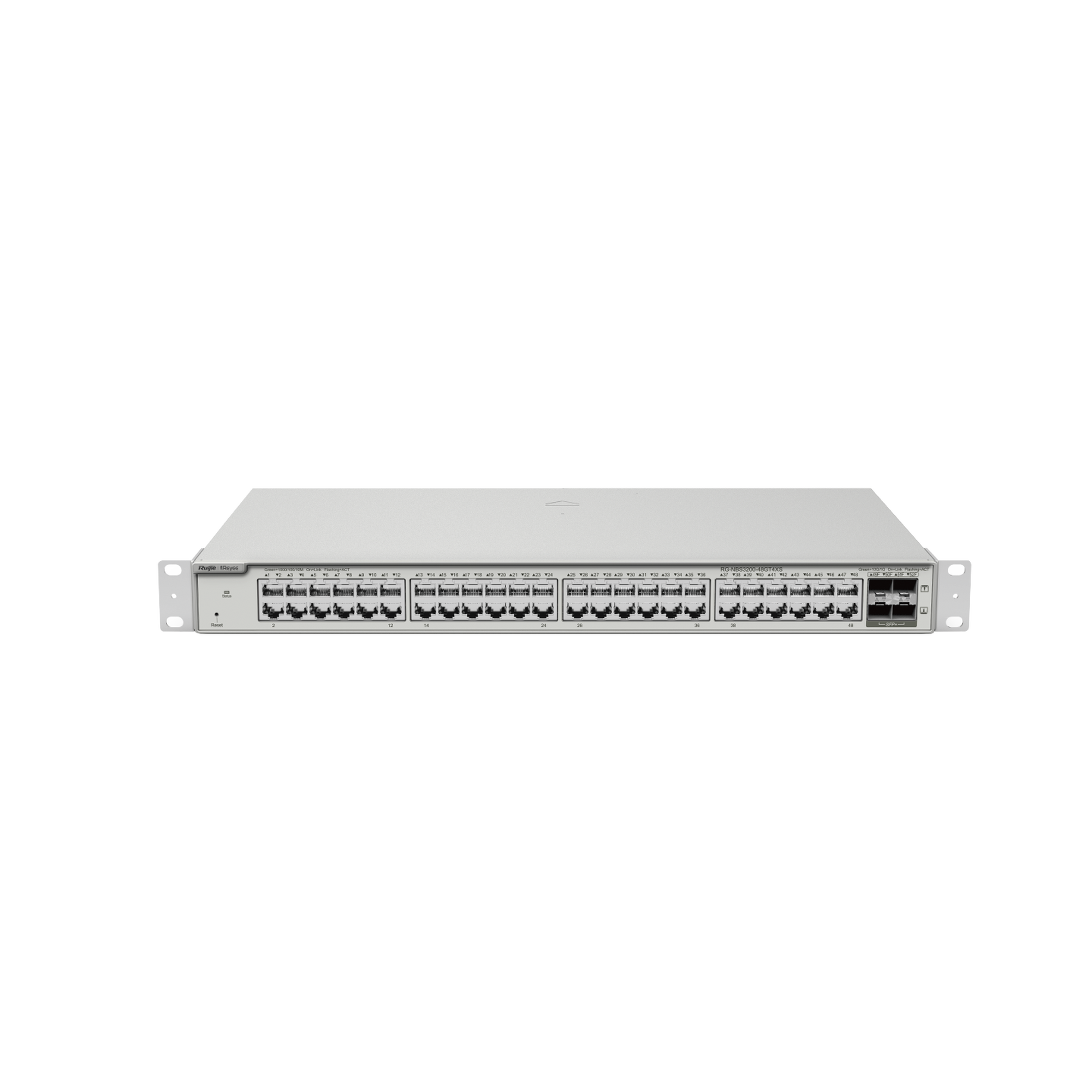 Switch Administrable Capa 2+ Plus, con 48 puertos Gigabit + 4 SFP+ para fibra 10Gb, gestión gratuita desde la nube RUIJIE - Imagen 1