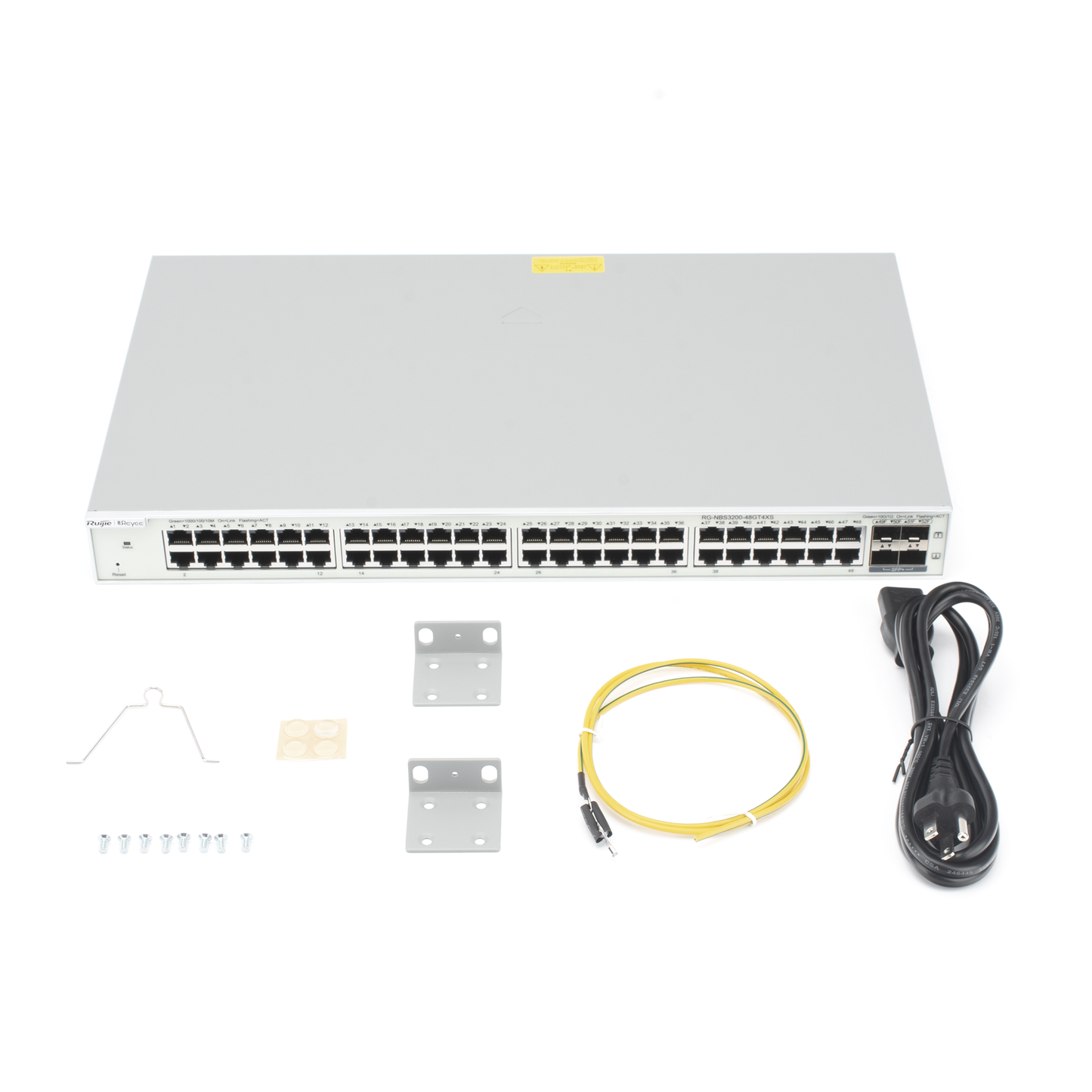 Switch Administrable Capa 2+ Plus, con 48 puertos Gigabit + 4 SFP+ para fibra 10Gb, gestión gratuita desde la nube RUIJIE - Imagen 3
