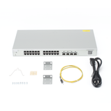 Switch Administrable Capa 3 con 24 puertos Gigabit + 4 SFP+ para fibra 10Gb, gestión gratuita desde la nube RUIJIE - Imagen 5