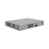 RUIJIERG-NBS5300-8MG2XS-UPSwitch Multi - Gigabit PoE++ 370W 802.3bt Capa 3 Administrable Cloud, Diseñado Para Access Points WiFi 6/7 - SILYMX