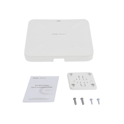 Punto de AccesoRUIJIERG-RAP2200(E)Access Point Wi - Fi 5 Mesh Dual Band 1.2Gbps Gigabit PoE Techo RUIJIE RG - RAP2200(E) - SILYMX