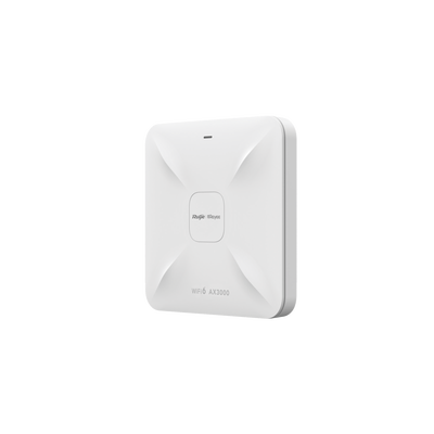 Punto de Acceso Mesh Wi-Fi 6 para Interior, se Instala en Techo o Pared, hasta 512 Usuarios y 2.97 Gbps, Doble Banda 802.11ax MU-MIMO 2x2 RUIJIE - Imagen 2
