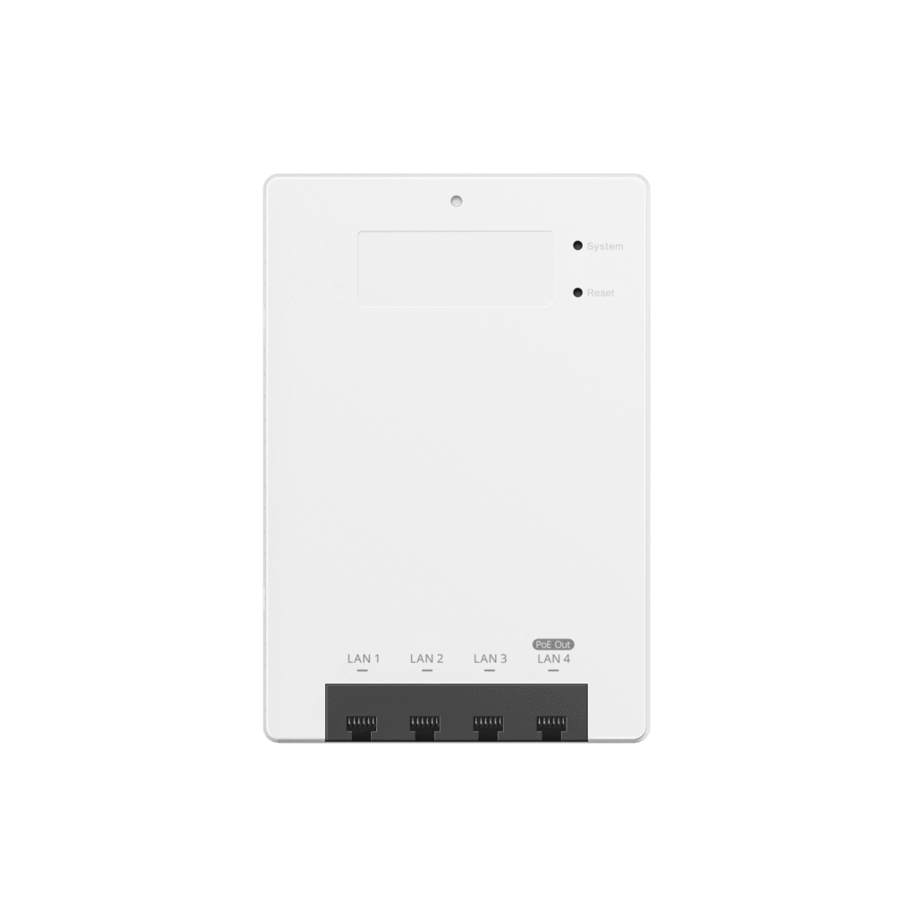 Punto de Acceso Mesh Wi-Fi 6 Interior Pared 320 Usuarios Hotelería Oficina Ruijie RG-RAP62-WALL - Imagen 2