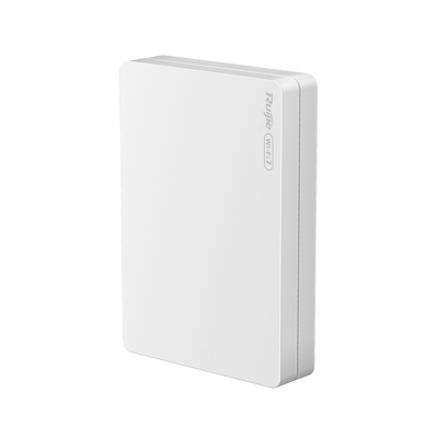 Punto de Acceso Mesh Wi-Fi 7 para interior en pared, hasta 512 usuarios ideal para Hotelería u Oficina. RUIJIE - Imagen 1