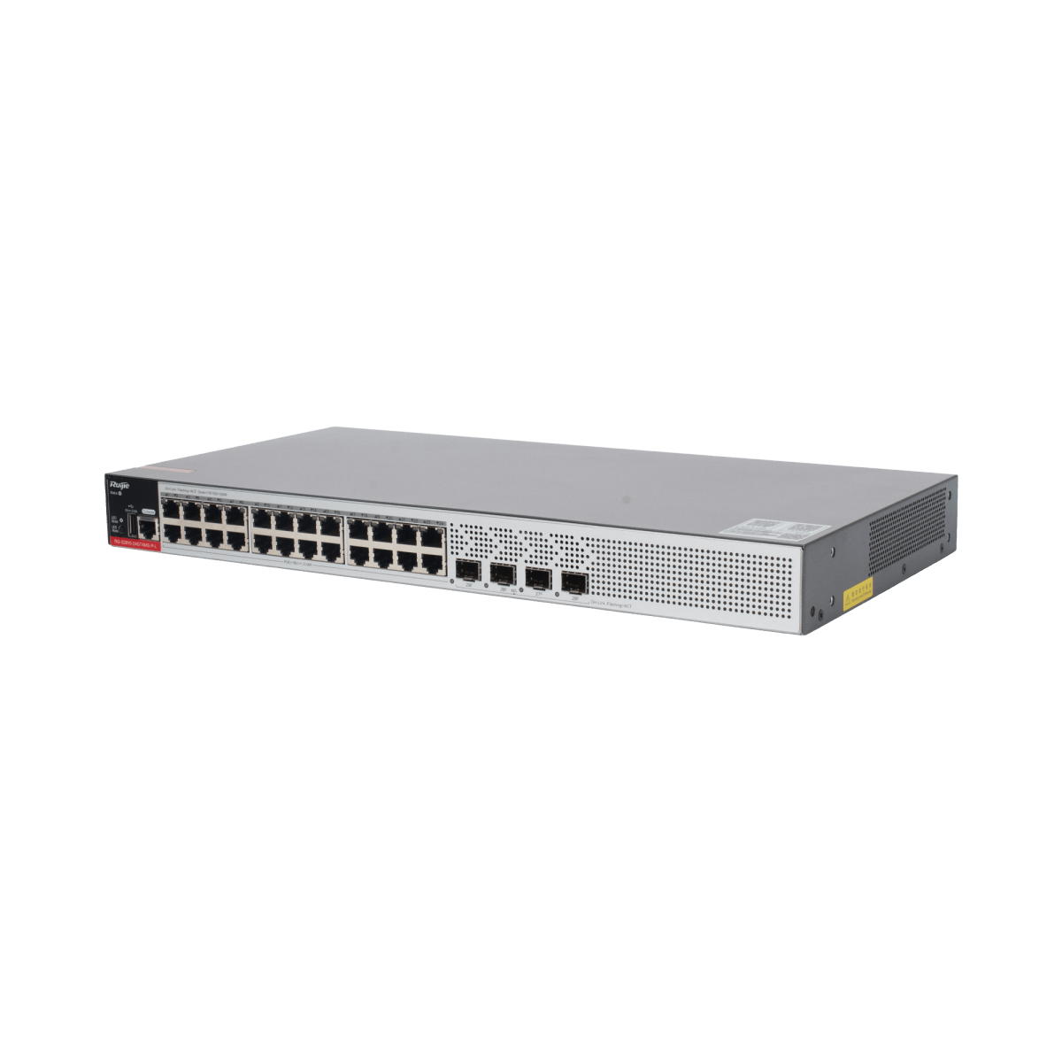 Switches PoERUIJIERG-S2915-24GT4MS-P-LSwitch Administrable L2+ 24 Puertos Gigabit PoE+ 370W 4 SFP 2.5G Ruijie RG - S2915 - 24GT4MS - P - L - SILYMX