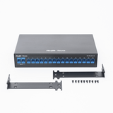 Splitters y Cajas de EmpalmeRUIJIERG-SPL2016-SCSplitter Pasivo PON 2/16 SC/UPC 1260 - 1650nm 500mW Ruijie RG - SPL2016 - SC - SILYMX