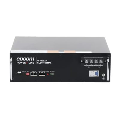 BateriasEPCOM POWER LINE BY RITARRLB10048MAXBatería Litio 4.8 kWh 48 Vcc 104 Ah Rack 3U EPCOM POWER LINE RITAR RLB10048MAX - SILYMX