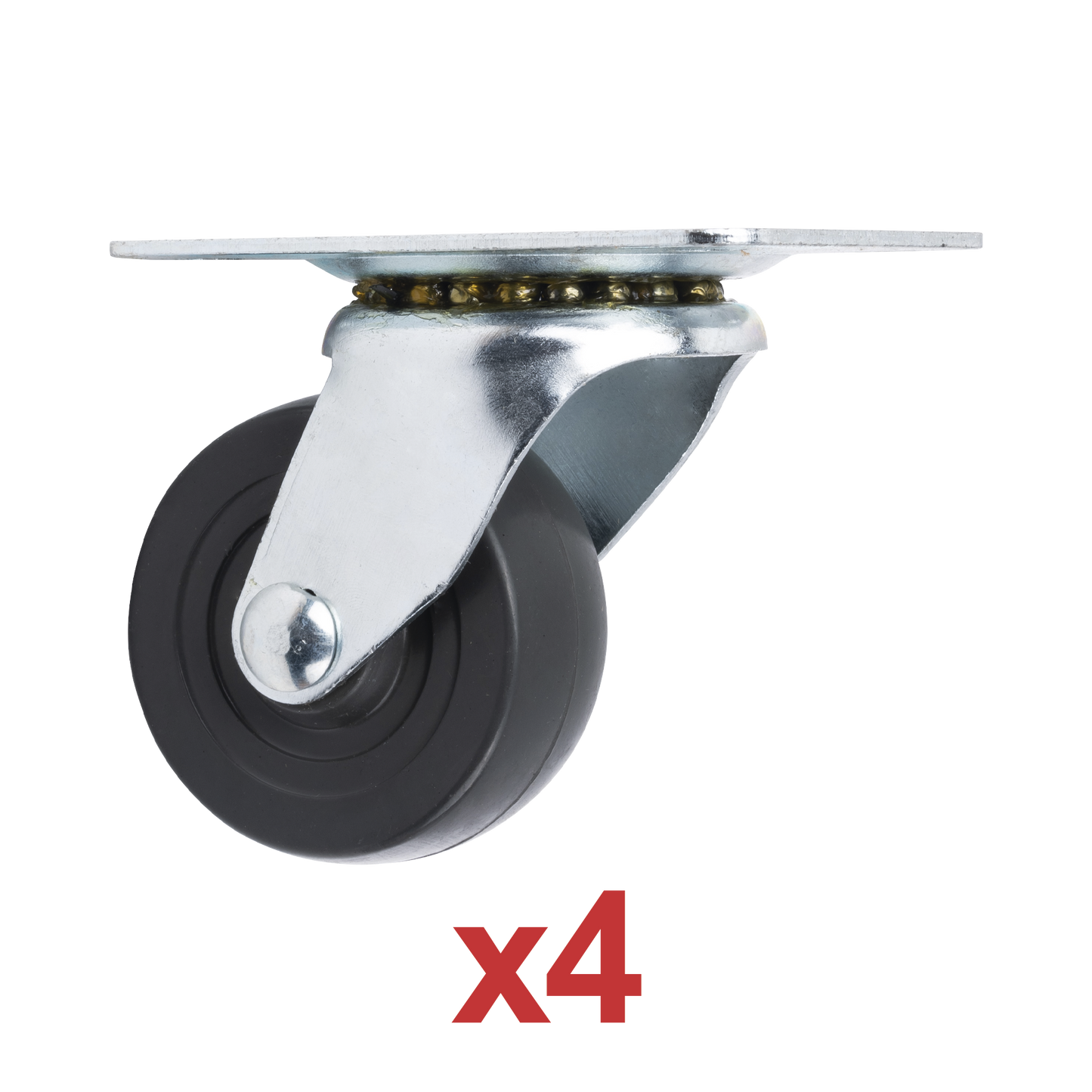 Kit de 4 Ruedas Locas para Racks y Gabinetes (Ver Compatibilidad). SYSCOM - Imagen 1