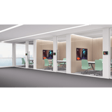 Panel Touch Para Programación De Salas De Reuniones Todo En Uno Con Indicadores LED Laterales Moderno y Ultrafino YEALINK - Imagen 1