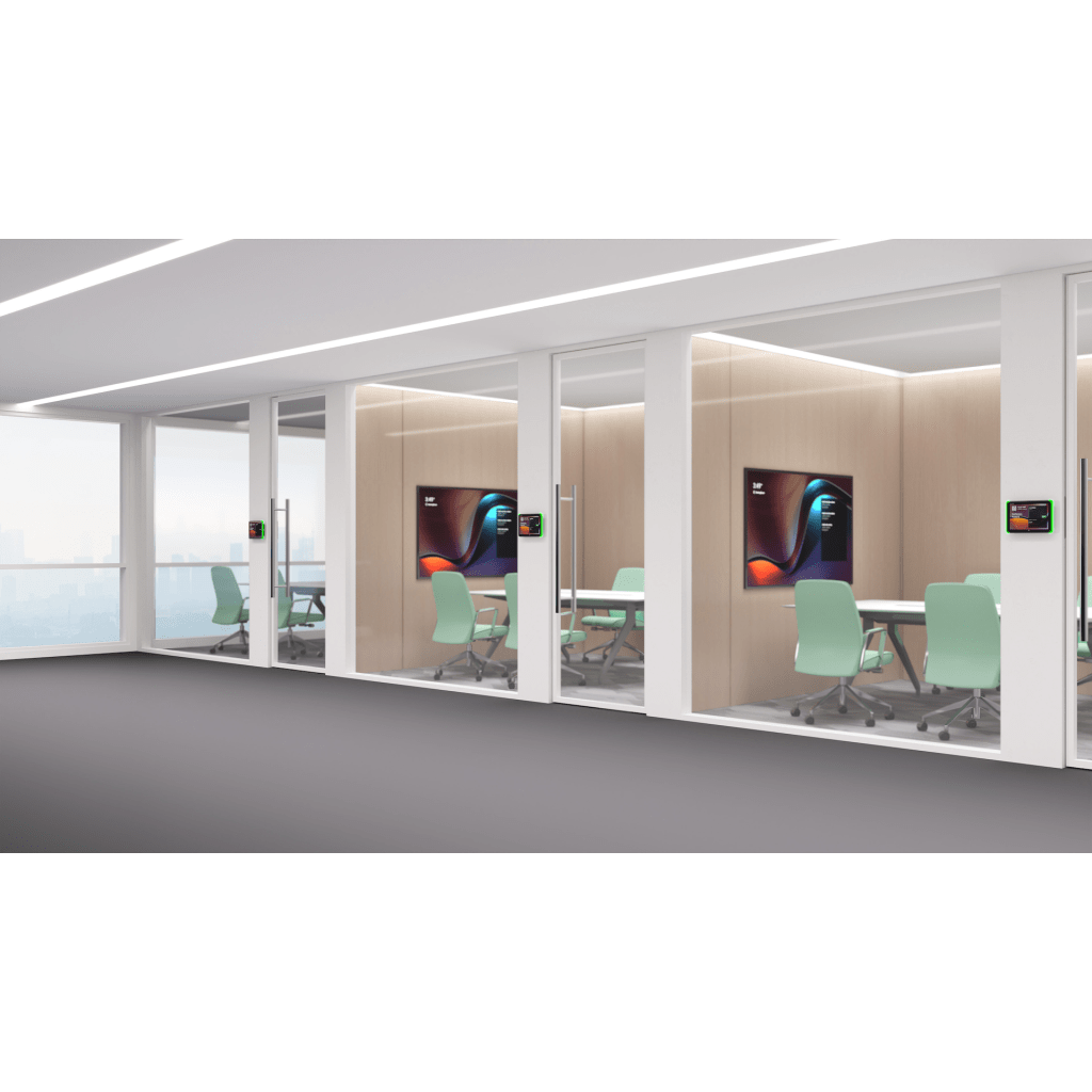 Panel Touch Para Programación De Salas De Reuniones Todo En Uno Con Indicadores LED Laterales Moderno y Ultrafino YEALINK - Imagen 1