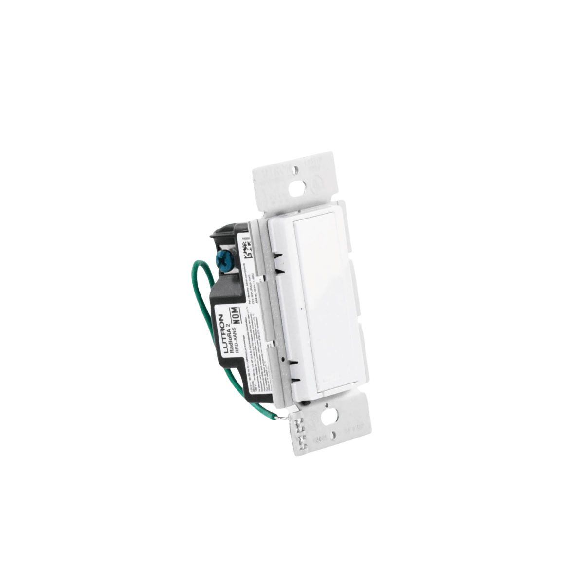 AutomatizaciónLUTRON ELECTRONICSRRD8ANSWHInterruptor Inteligente On/Off RadioRA2 8A 120V Cable Neutro Compatible RA2Select RR3 Lutron RRD8ANSWH - SILYMX