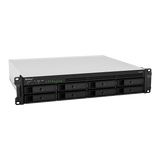 Servidor NASSYNOLOGYRS1221RP+Servidor NAS Rack 8 Bahías Ryzen V1500B 4GB DDR4 ECC 10/25GbE Redundante Synology RS1221RP+ - SILYMX