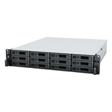 Servidor NASSYNOLOGYRS2423+Servidor Almacenamiento RackStation 12 Bahías 2U 216TB 10GbE Fuentes Duales Synology RS2423RP+ - SILYMX
