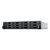 Servidor NASSYNOLOGYRS2423RP+Servidor NAS RackStation 12 Bahías 2U 432TB 10GbE Fuentes Duales Synology RS2423RP+ - SILYMX