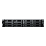 Servidor NASSYNOLOGYRS2423RP+Servidor NAS RackStation 12 Bahías 2U 432TB 10GbE Fuentes Duales Synology RS2423RP+ - SILYMX