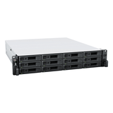 Servidor NASSYNOLOGYRS2423RP+Servidor NAS RackStation 12 Bahías 2U 432TB 10GbE Fuentes Duales Synology RS2423RP+ - SILYMX