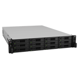 Servidor NASSYNOLOGYRS3621RPXSServidor Almacenamiento Rack 12 Bahías Intel Xeon 6 Núcleos 8GB DDR4 ECC Energía Redundante RAID Synology RS3621RPxs - SILYMX