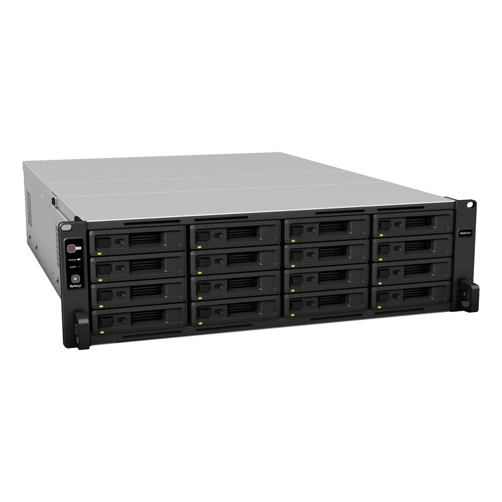 Servidor NASSYNOLOGYRS4021XS+Servidor Almacenamiento RackStation 16 Bahías Xeon D - 1541 8 Núcleos 16GB RAM Synology RS4021xs+ - SILYMX