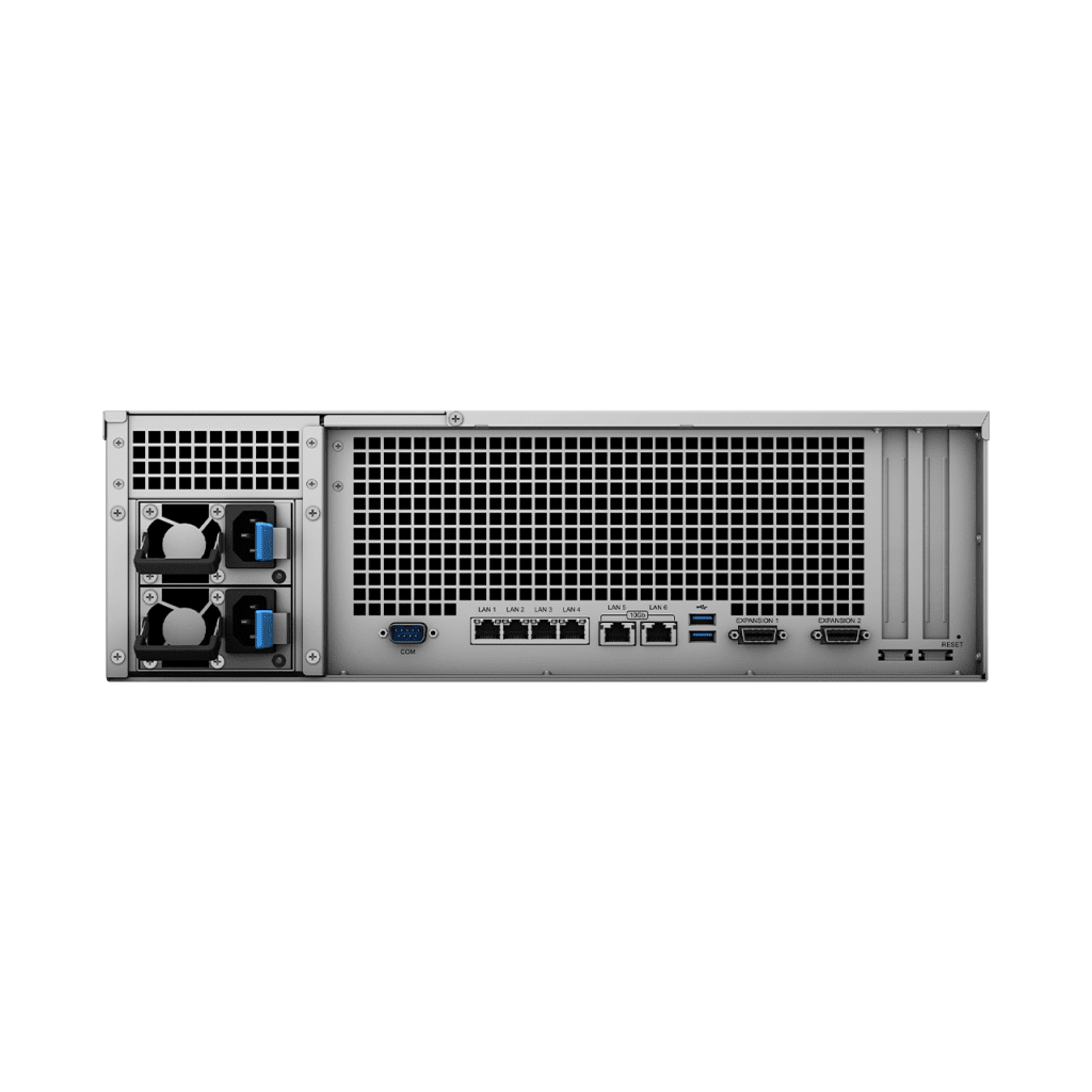 Servidor NASSYNOLOGYRS4021XS+Servidor Almacenamiento RackStation 16 Bahías Xeon D - 1541 8 Núcleos 16GB RAM Synology RS4021xs+ - SILYMX