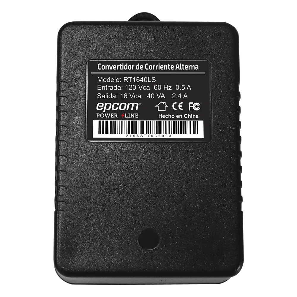 Transformador 16 Vca 40 VA EPCOM POWERLINE - Imagen 1