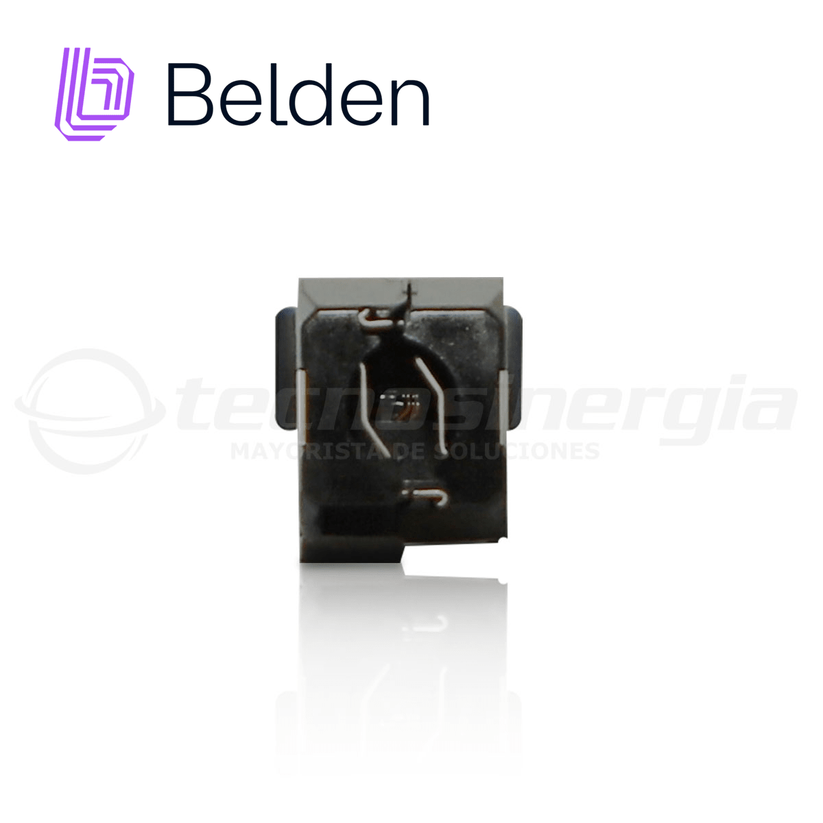 Jacks y PlugsBELDENRVAFPUBK-S1Conector Plug RJ45 10GX Cat6A T568A/B Negro Belden RVAFPUBK - S1 - SILYMX