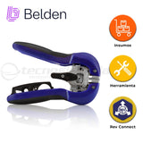 Herramientas para RedesBELDENRVUTT01Herramienta de Terminación Universal REVConnect Jacks y Plugs Profesional Belden RVUTT01 - SILYMX