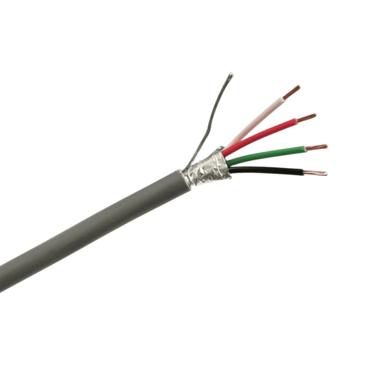 Cables de Control y AutomatizaciónBELDEN5502FE 0081000Bobina Cable Blindado 4x22 AWG 305m (1001ft) Seguridad Audio Gris Belden 5502FE 0081000 - SILYMX