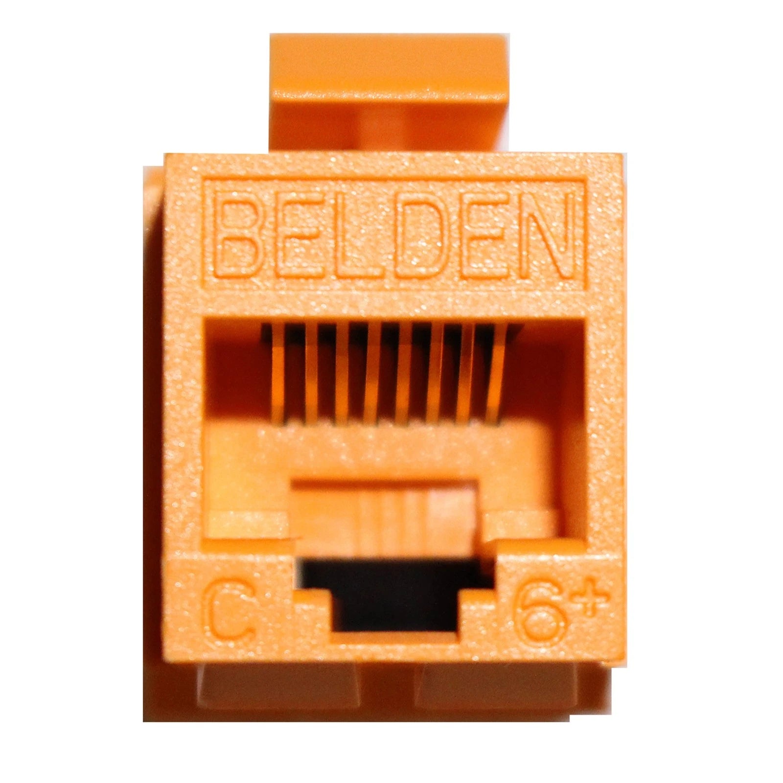 Jack Modular Cat6+ KeyConnect RJ-45 Naranja Belden AX101322 - SILYMX