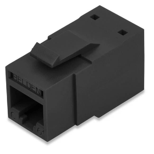 Jacks y PlugsBELDENRVAMJKUBK-S1Jack de Red Cat6A UTP Negro REVConnect 10GX T568A/T568B 10GBASE - T Belden RVAMJKUBK - S1 - SILYMX