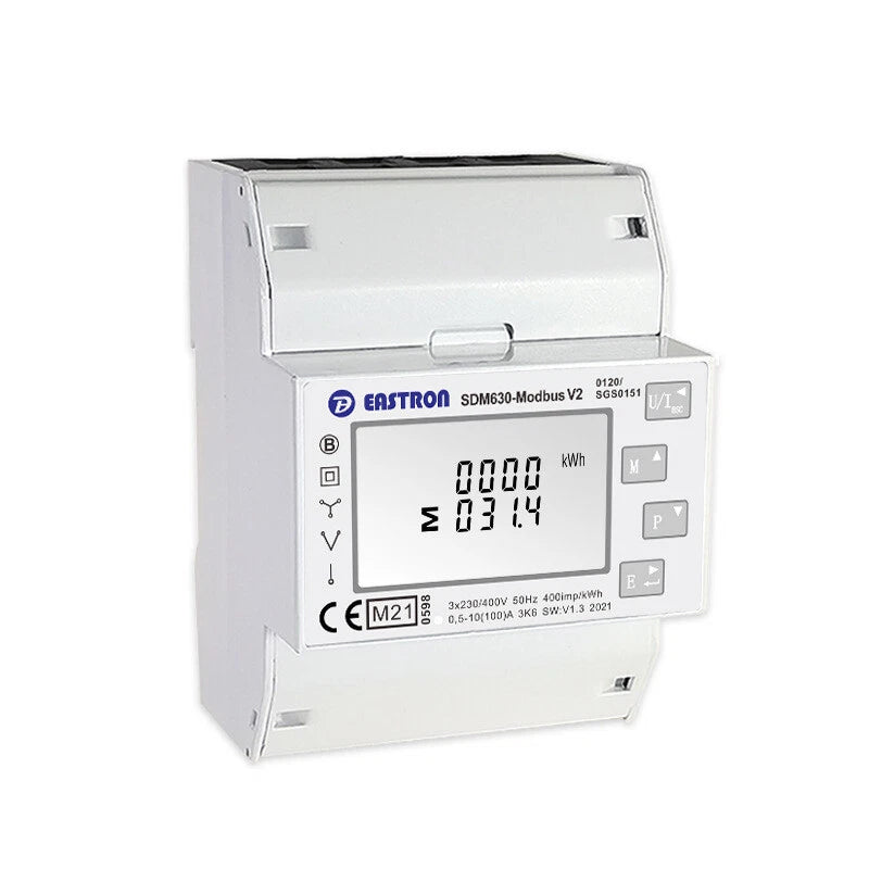 Smart Meter Net Zero Export 3 CT 250A RS485 Inversores 2 y 3 Fases Growatt GRW-TPM-CT-E-250A - SILYMX