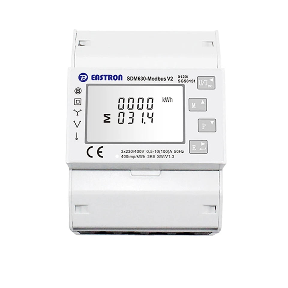 Smart Meter Net Zero Export 3 CT 250A RS485 Inversores 2 y 3 Fases Growatt GRW-TPM-CT-E-250A - SILYMX