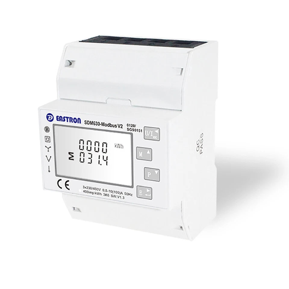 Smart Meter Net Zero Export 3 CT 250A RS485 Inversores 2 y 3 Fases Growatt GRW-TPM-CT-E-250A - SILYMX