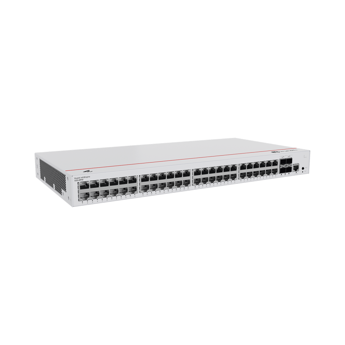 Switches PoEHUAWEIS220-48P4SSwitch Administrable Capa 2 48 Puertos Gigabit PoE+ 380W 4 SFP HUAWEI S220 - 48P4S - SILYMX