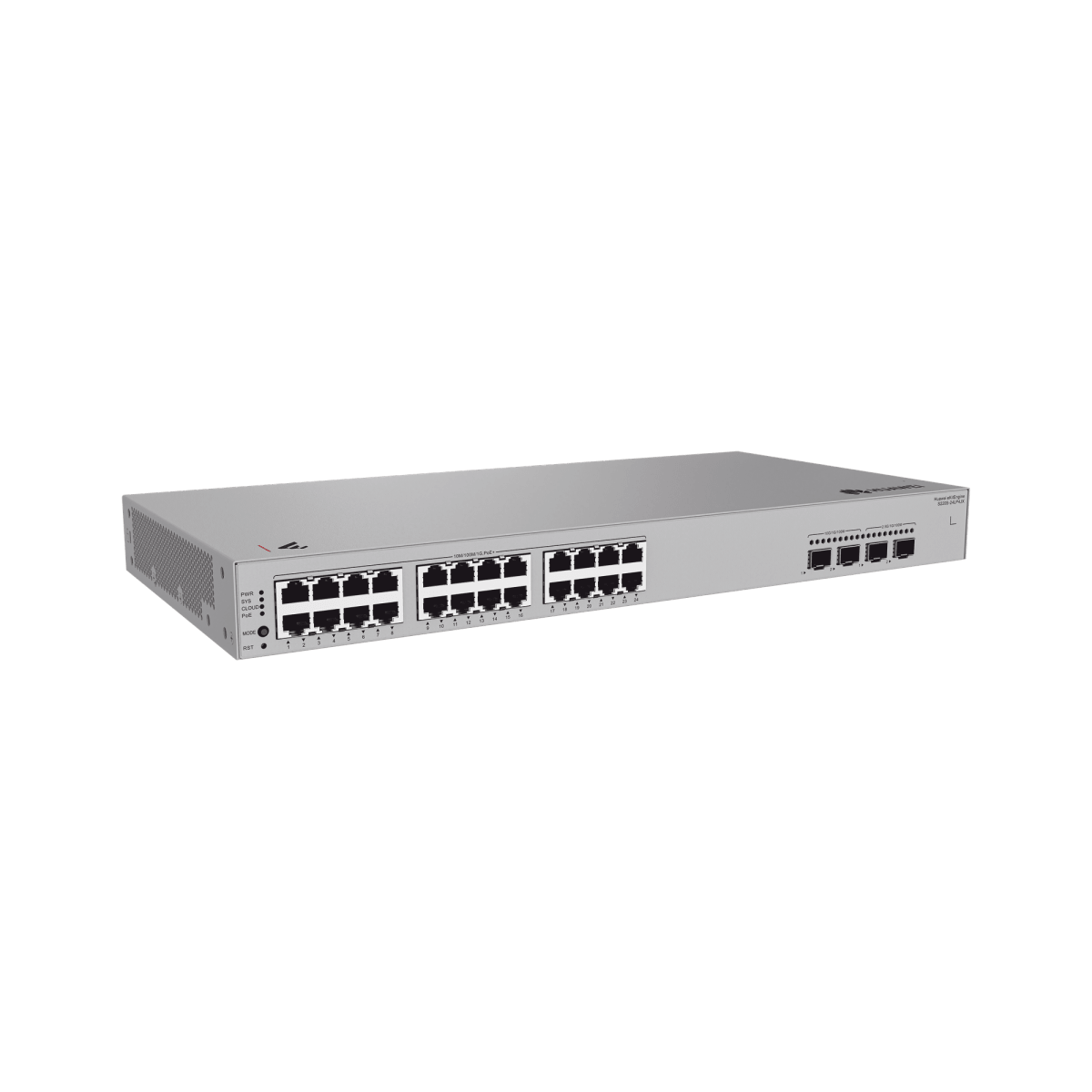 Switches PoEHUAWEIS220S-24LP4JXSwitch Administrable Capa 2 24 Puertos Gigabit PoE+ 195W 2 SFP 2.5G 2 SFP+ HUAWEI S220S - 24LP4JX - SILYMX