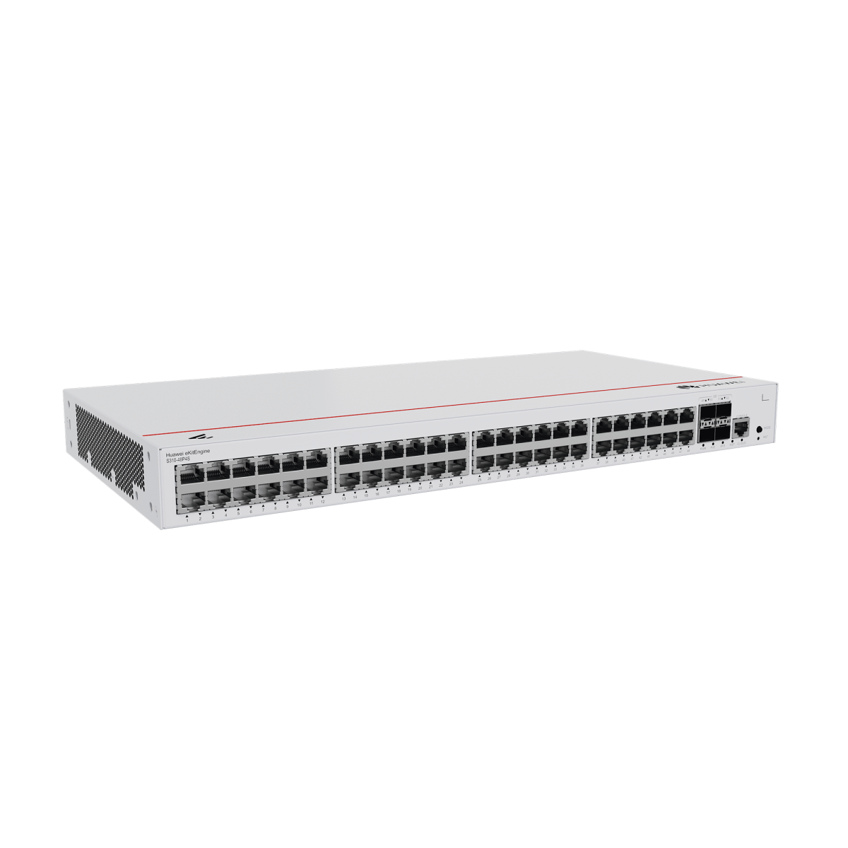 Switches PoEHUAWEIS310-48P4SSwitch Administrable Capa 3 48 Puertos Gigabit PoE+ 380W 4 SFP Uplink Huawei S310 - 48P4S - SILYMX
