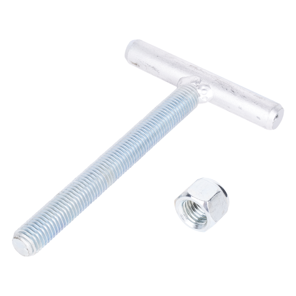 Ancla para Base Triangular Varilla Roscada 3/4 in ASTM-36 Cal 16 Galvanizado 18cm TOWERS SAB-30 - Imagen 1