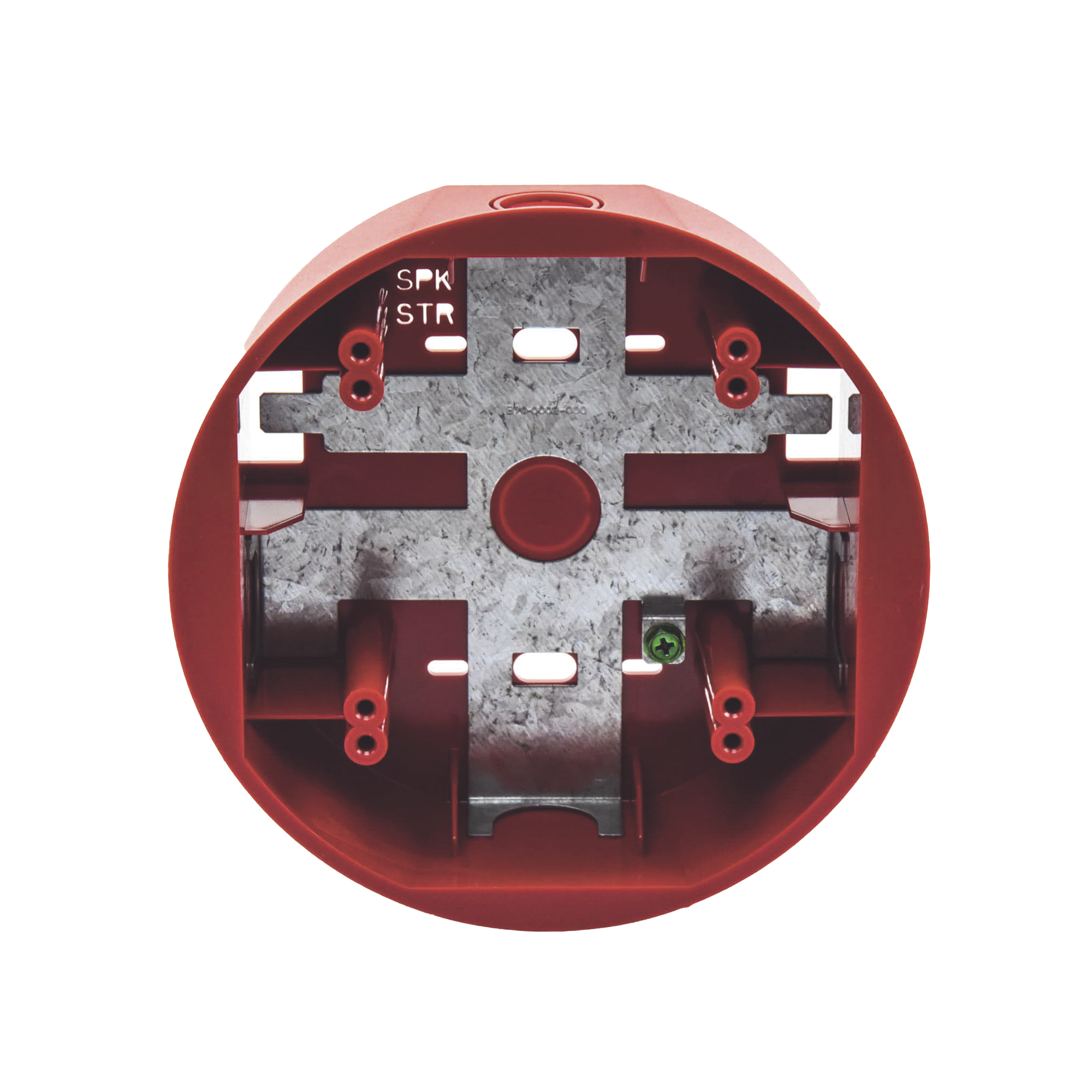 Caja de Montaje en Techo, para Sirena, Color Rojo, Nuevo Diseño Moderno y Elegante SYSTEM SENSOR - Imagen 4