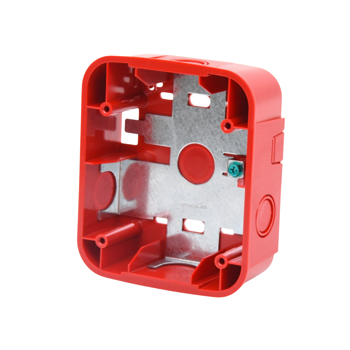 Caja de Montaje en Pared, para Sirena, Color Rojo, Nuevo Diseño Moderno y Elegante SBB-RL SYSTEM SENSOR - Imagen 3