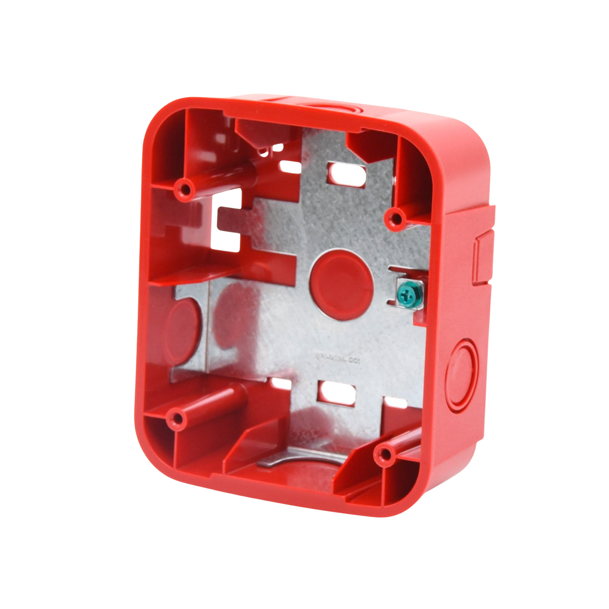 Caja de Montaje en Pared, para Sirena, Color Rojo, Nuevo Diseño Moderno y Elegante SBB-RL SYSTEM SENSOR - Imagen 3
