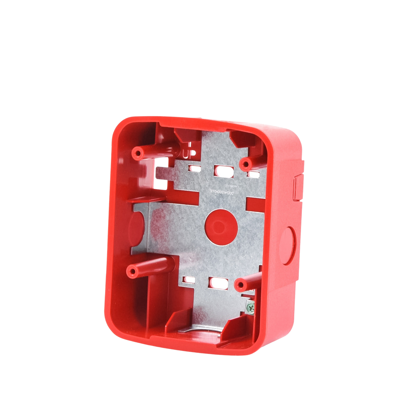 Caja de Montaje en Pared para Bocina y Bocina con Lampara Estroboscopica y para montaje en Techo de Bocinas, Color Rojo SYSTEM SENSOR - Imagen 1