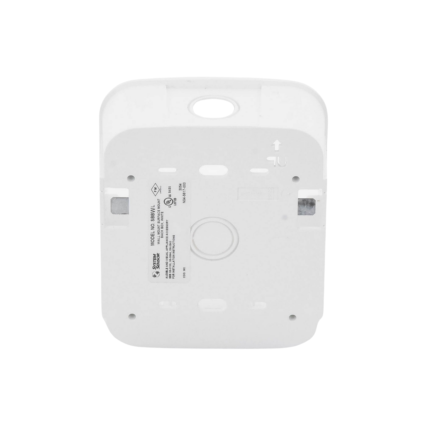 Caja de Montaje en Pared, para Sirena, Color Blanco, Nuevo Diseño Moderno y Elegante SYSTEM SENSOR - Imagen 1
