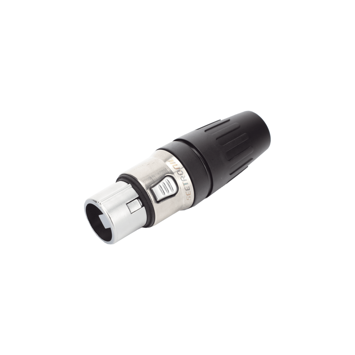 Equipos de AudioSEETRONICSCHF3Conector Hembra XLR 3 Pines Carcasa Acero Inoxidable Contactos Oro SEETRONIC SCHF3 - SILYMX