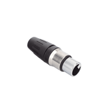 Equipos de AudioSEETRONICSCHM3Conector Macho XLR 3 Pines Acero Inoxidable Contactos Oro SEETRONIC SCHM3 - SILYMX