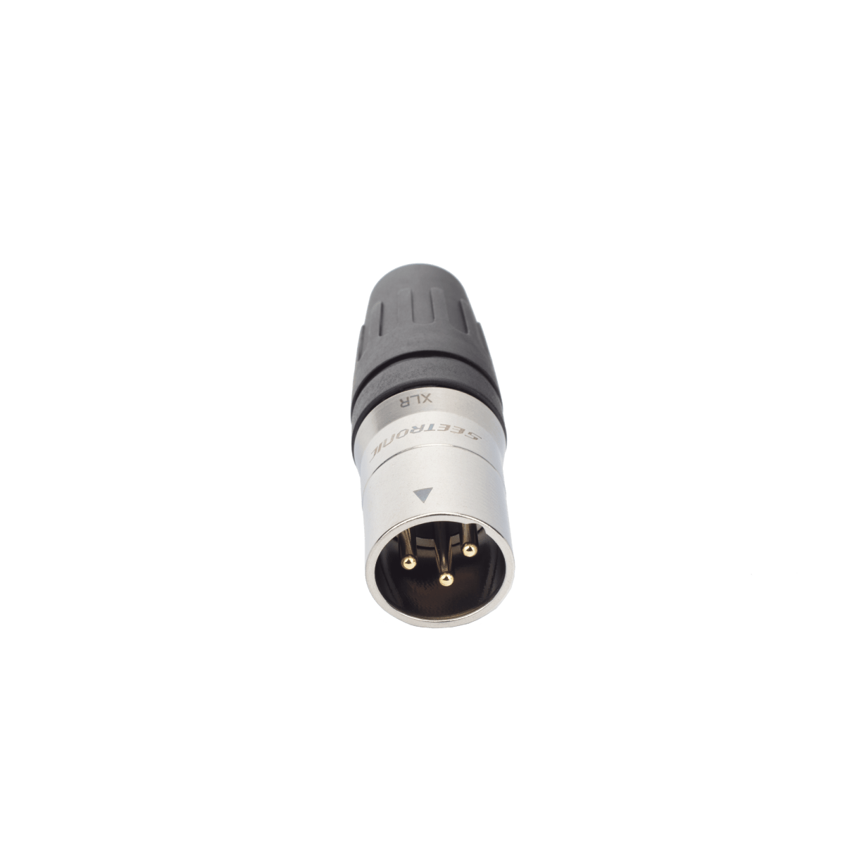Equipos de AudioSEETRONICSCHM3Conector Macho XLR 3 Pines Acero Inoxidable Contactos Oro SEETRONIC SCHM3 - SILYMX