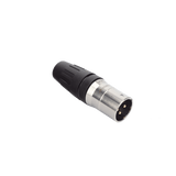 Equipos de AudioSEETRONICSCHM3Conector Macho XLR 3 Pines Acero Inoxidable Contactos Oro SEETRONIC SCHM3 - SILYMX