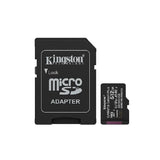 Memoria Flash Kingston Canvas Select Plus Gen 3 512GB · MicroSDXC UHS-I · Clase 10 · V30 · A1 · Incluye Adaptador - Imagen 1