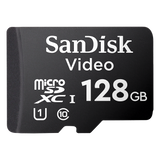 Memoria microSD 128GB Alta Resistencia Videovigilancia 24/7 Clase 10 U1 -25°C a 85°C SANDISK SDSDQAS4-128G-BP - Imagen 1