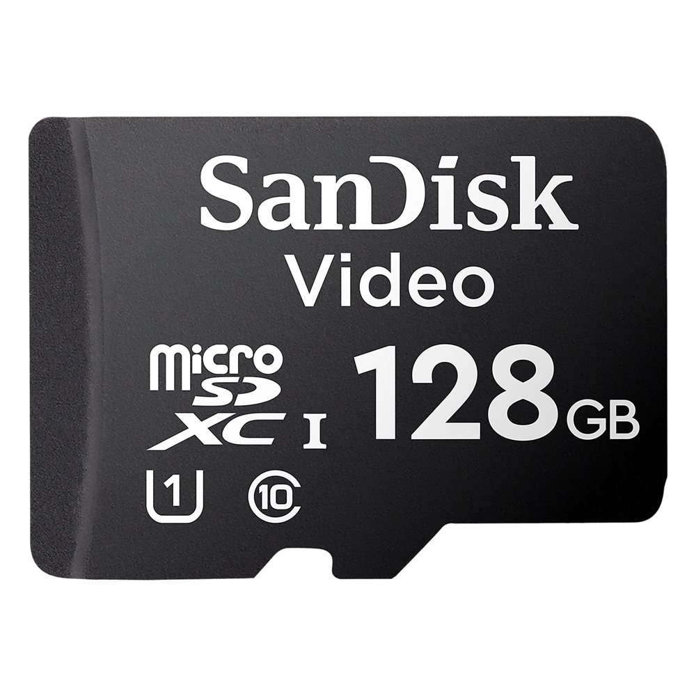 Memoria microSD 128GB Alta Resistencia Videovigilancia 24/7 Clase 10 U1 -25°C a 85°C SANDISK SDSDQAS4-128G-BP - Imagen 1