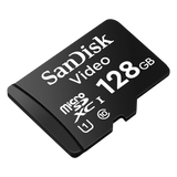 Memoria microSD 128GB Alta Resistencia Videovigilancia 24/7 Clase 10 U1 -25°C a 85°C SANDISK SDSDQAS4-128G-BP - Imagen 2