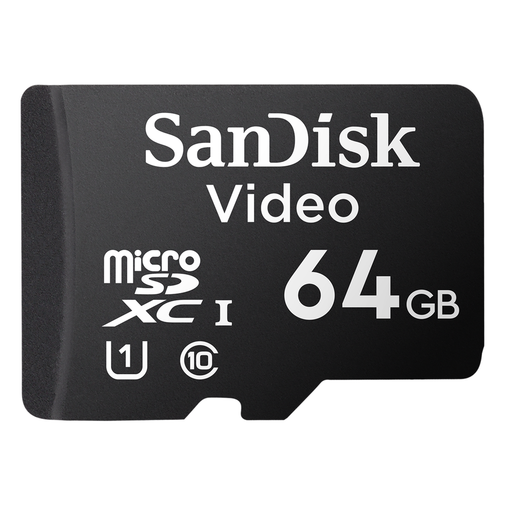 Memoria microSDXC 64GB Alta Resistencia Videovigilancia Clase 10 32 TBW -25°C a 85°C SanDisk SDSDQAS4064GBP - Imagen 1